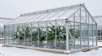 snow resistant greenhouse features
