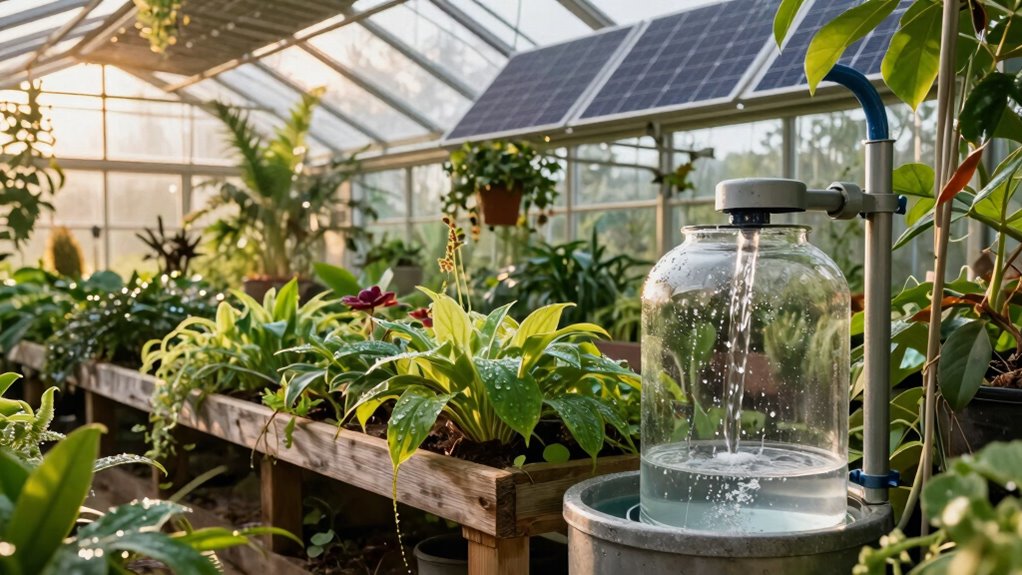 sustainable greenhouse water and soil