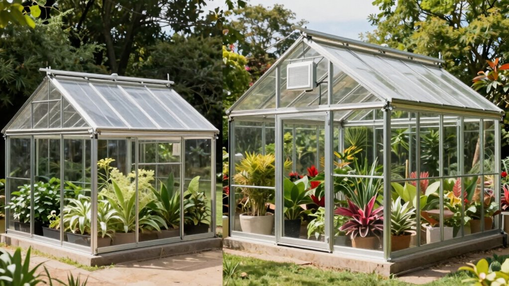 types of greenhouse kits
