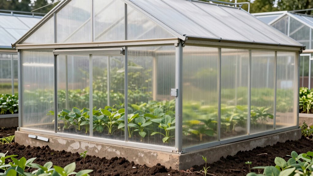weather resistant greenhouse construction