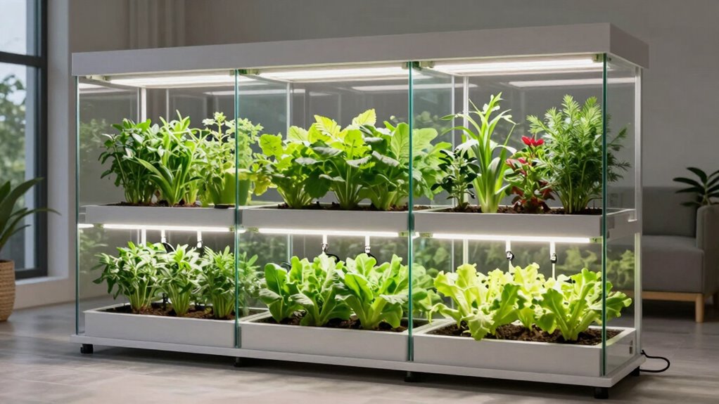 automated plant care features