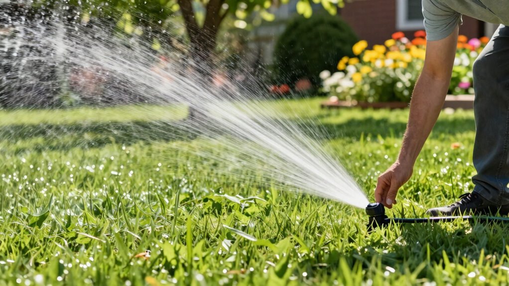 call a professional irrigation expert