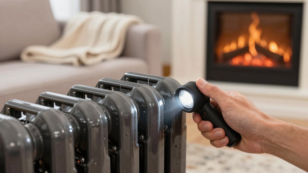 call professional heater inspection