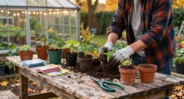 fall greenhouse preparation techniques
