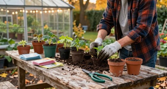 fall greenhouse preparation techniques