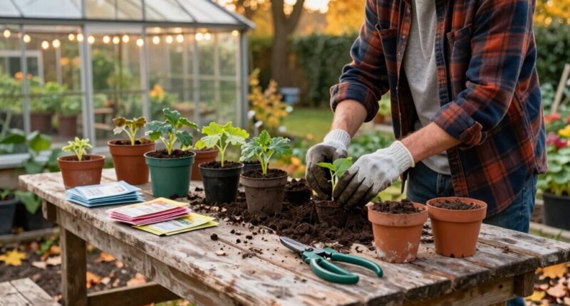 fall greenhouse preparation techniques