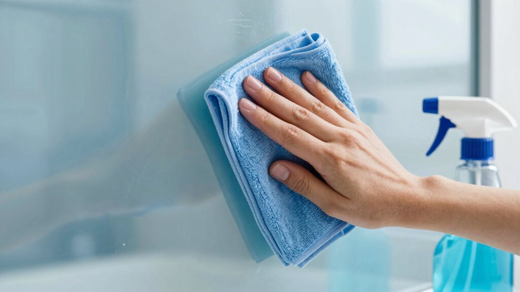 gentle careful panel cleaning