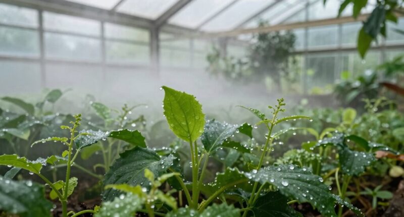greenhouse humidification systems