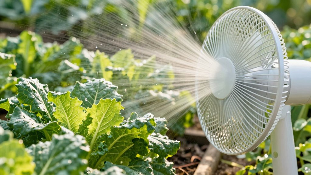healthy plants thrive naturally