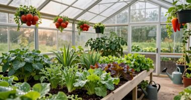 home greenhouse reduces costs