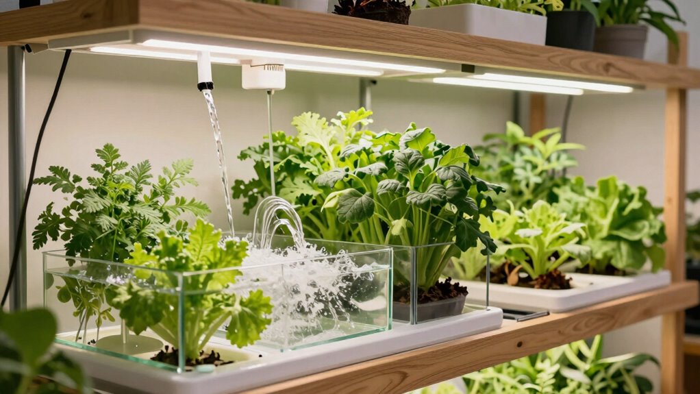indoor gardening with technology