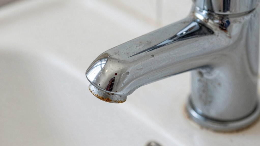 inspect fixtures regularly for rust