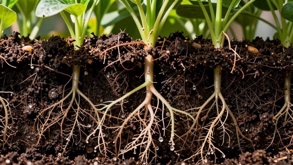 maintain healthy soil conditions