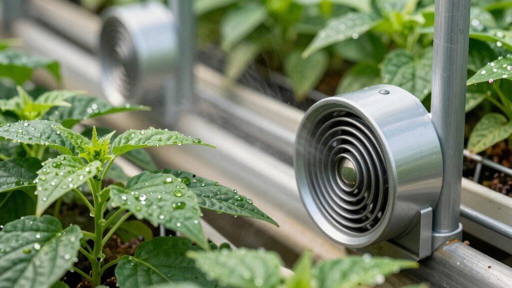 monitor plant movement and temperature