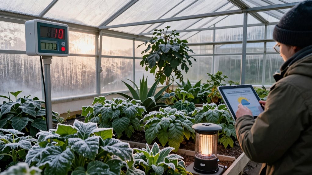 monitor weather prevent frost
