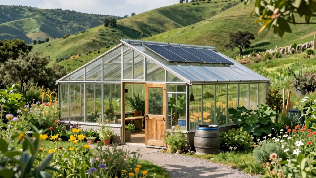 optimal off grid greenhouse design