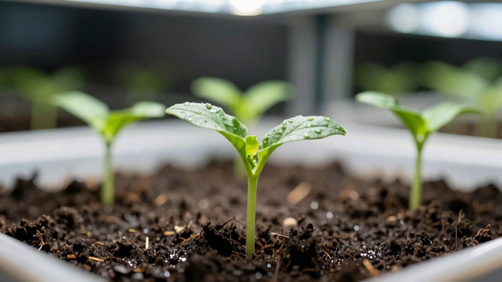 optimize seedling growth conditions