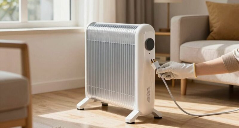 pre winter heater safety check