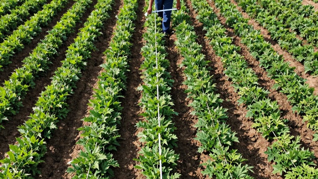 precise crop measurement planning