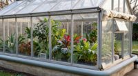 prepare greenhouse for winter