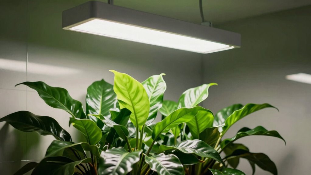 proper grow light positioning