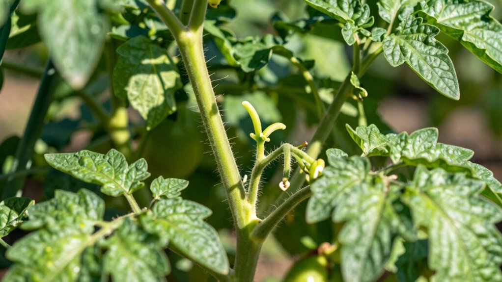 prune tomato suckers properly