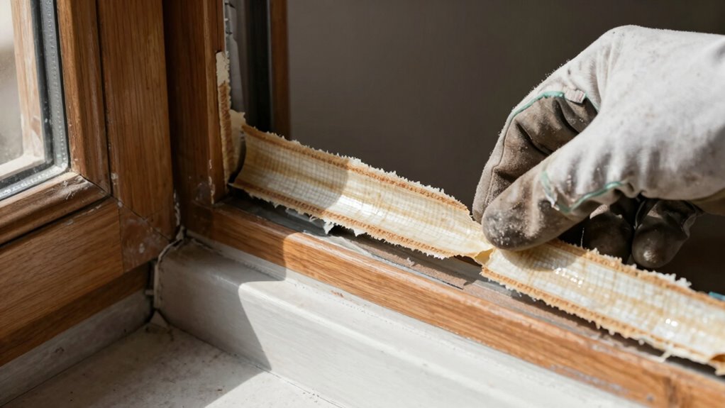 safe weather stripping removal