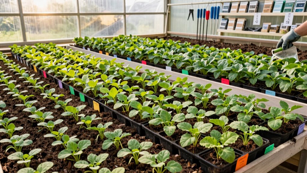 schedule seed planting timings