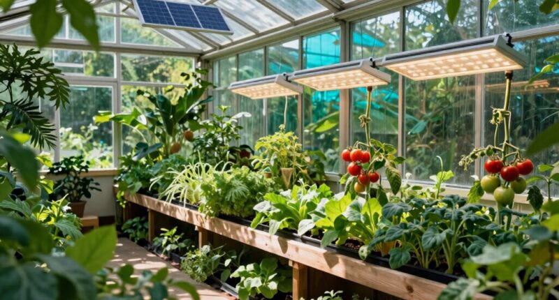 simple self sustainable greenhouse