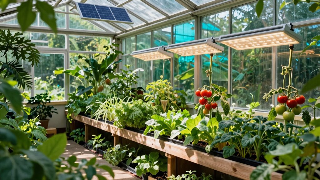 simple self sustainable greenhouse