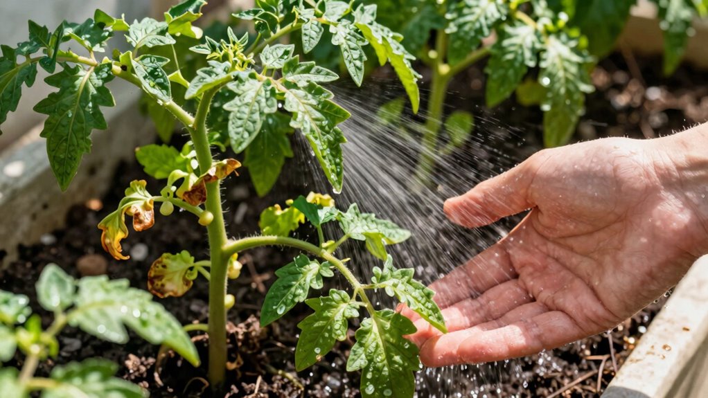 tailor watering to growth