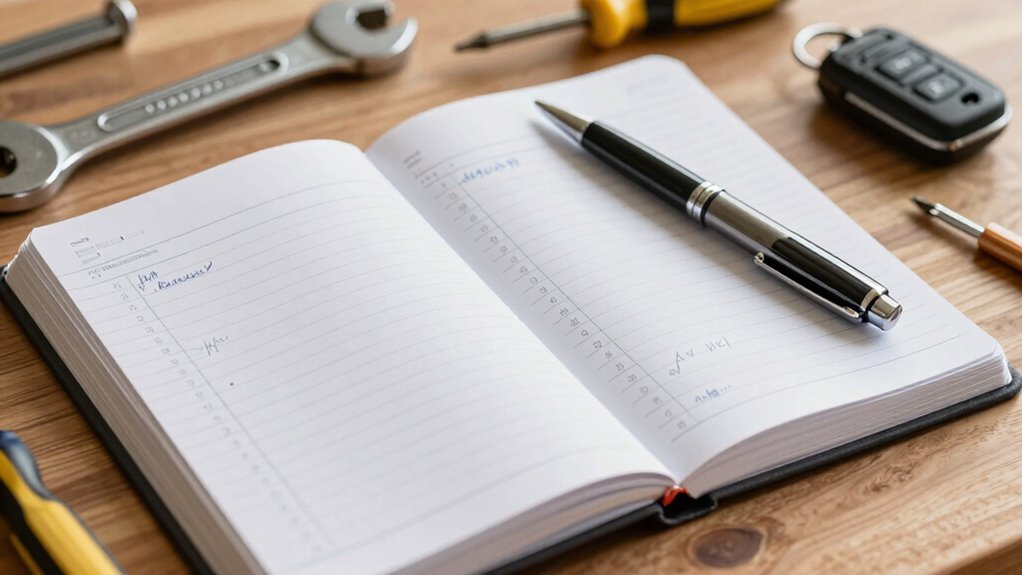 track plan and document repairs