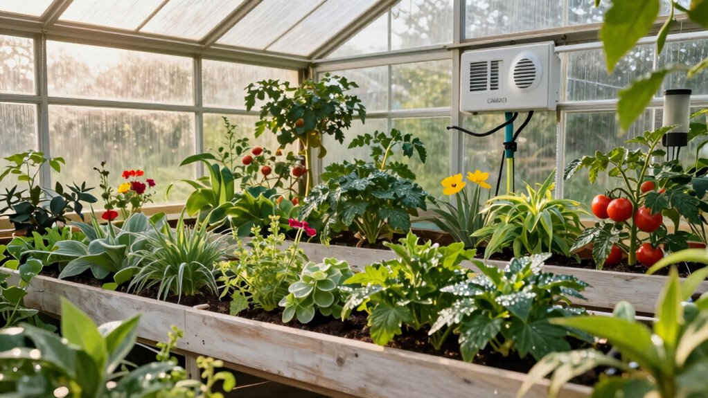 year round greenhouse maintenance