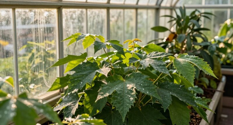 adjusting greenhouse lighting seasons