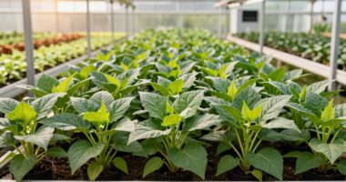adjusting plant spacing