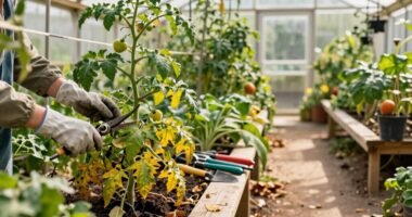 clean greenhouse surfaces first