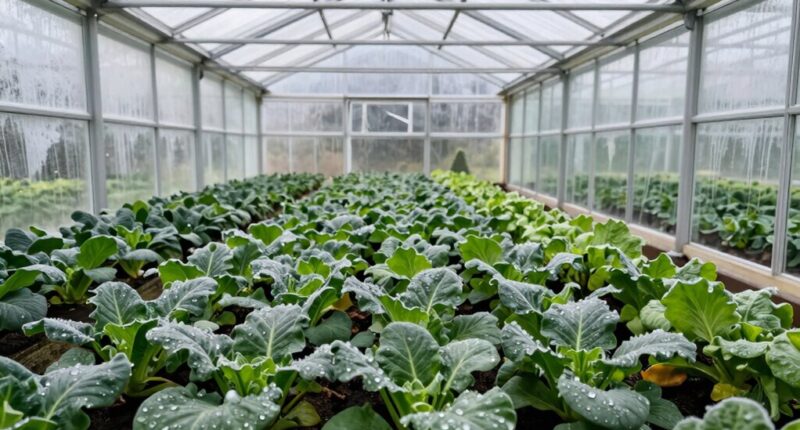 cold season greenhouse cleaning