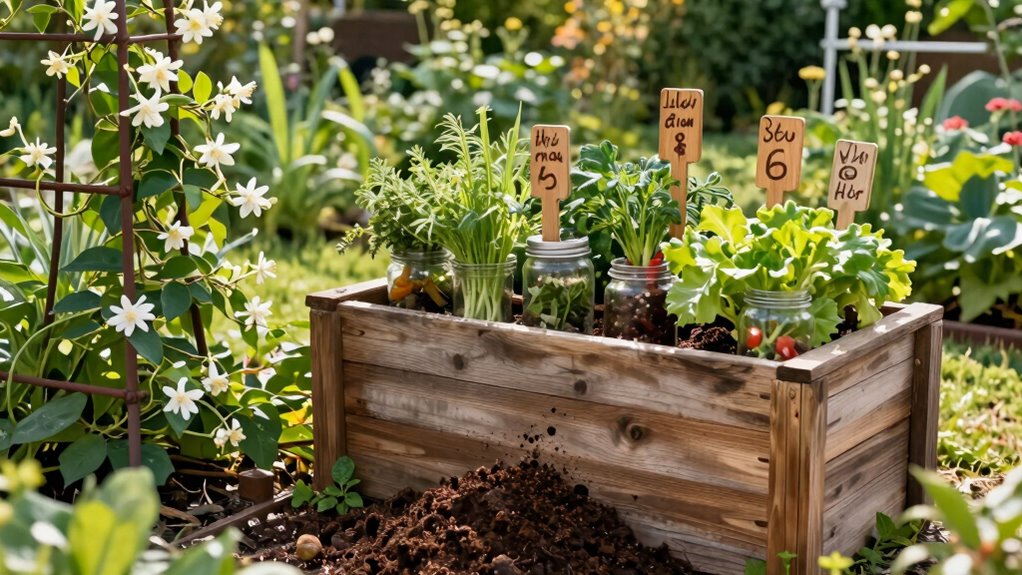 composting and rainwater harvesting