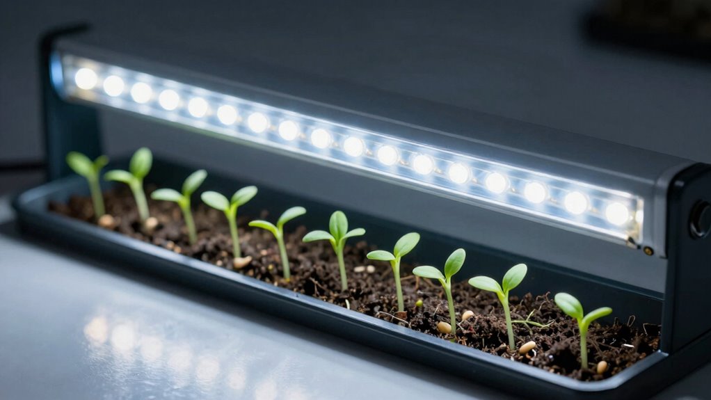 consistent efficient seedling lighting