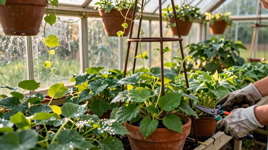 early greenhouse transition benefits
