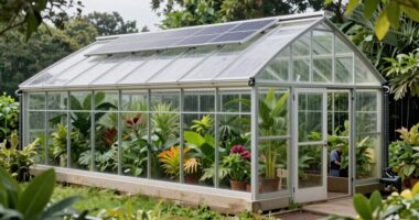 eco friendly greenhouse design