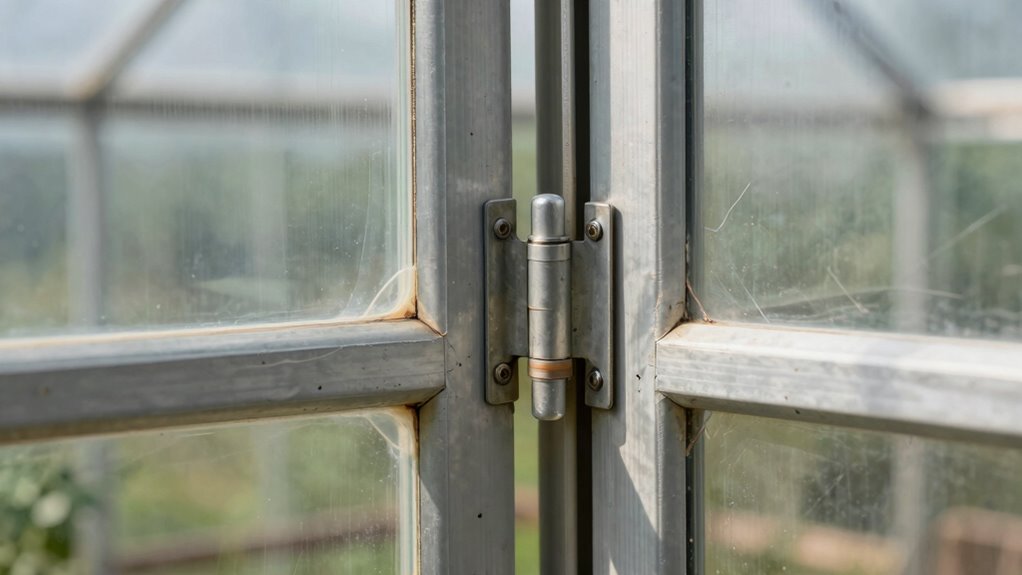 effective greenhouse door sealing