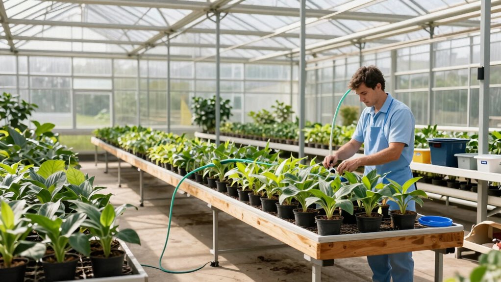 efficient eco friendly greenhouse workflow