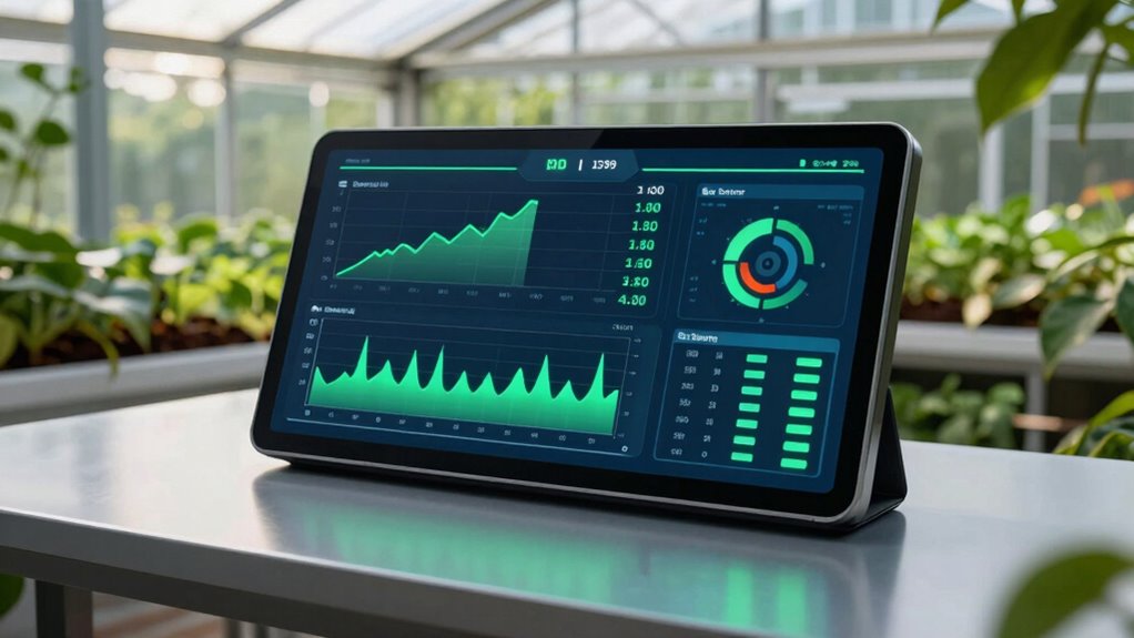 efficient greenhouse monitoring system