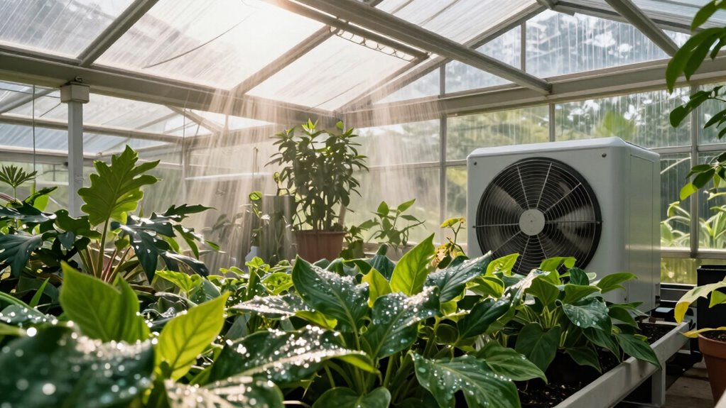 efficient greenhouse ventilation system