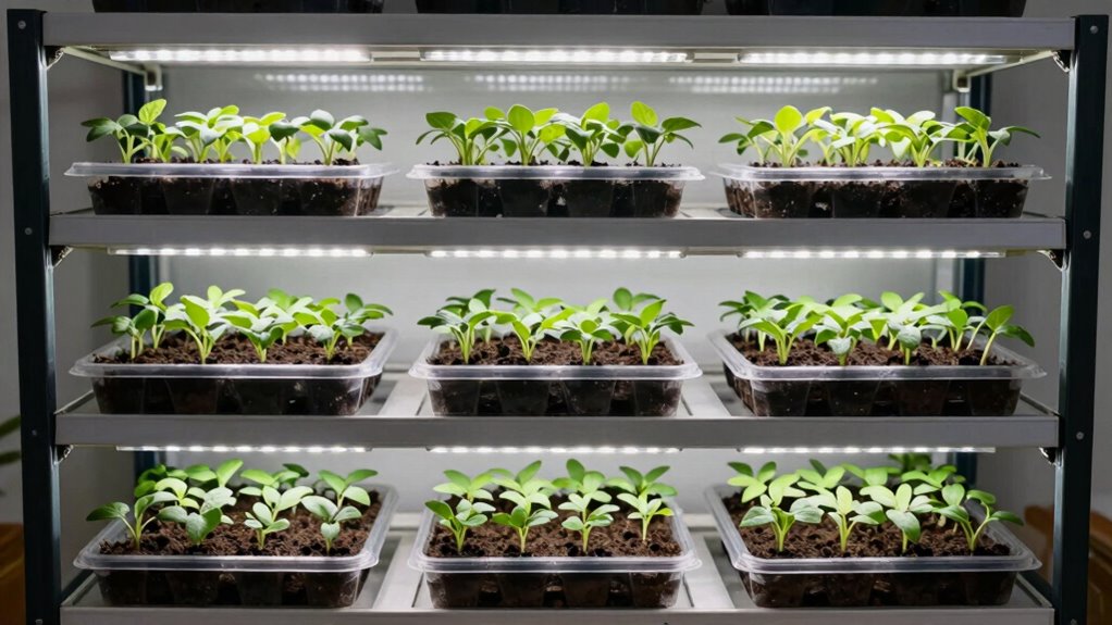 efficient seed propagation rack