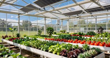efficient sustainable greenhouse design