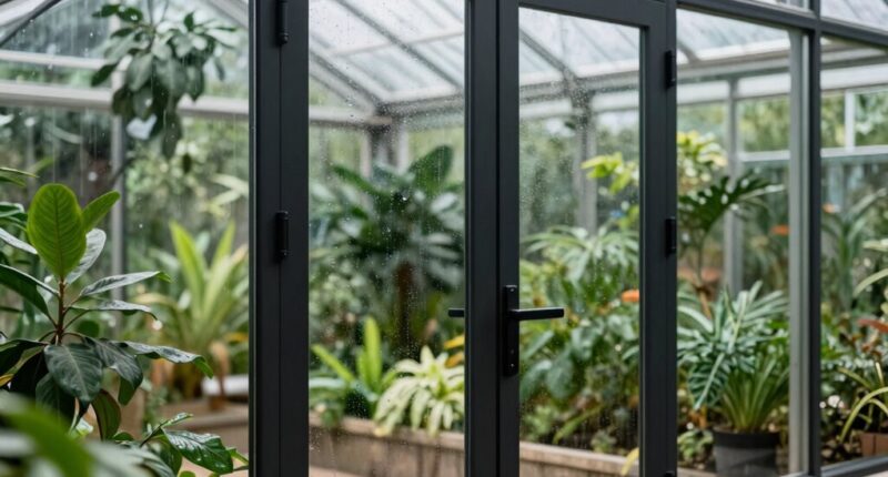 enhanced greenhouse door functionality