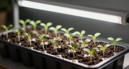 enhanced light for seedlings