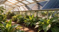 enhanced summer greenhouse airflow